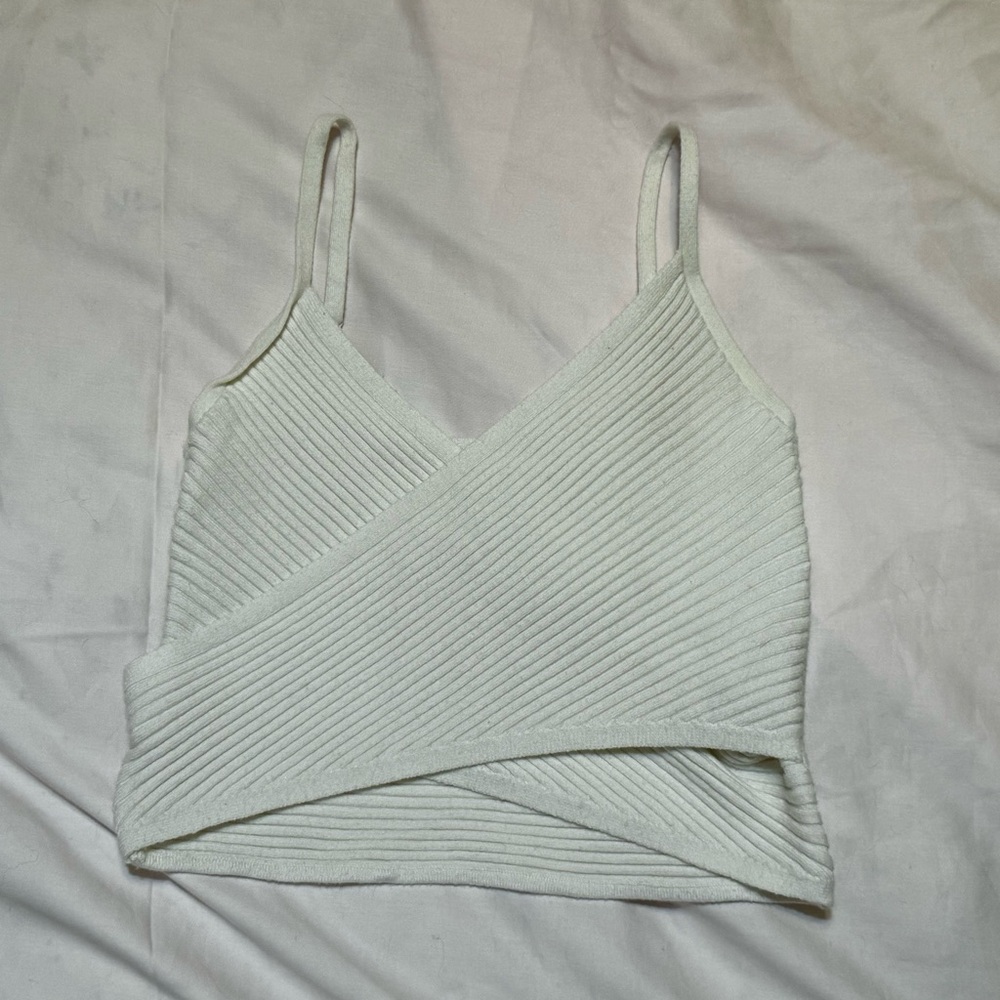 Aerie white tank top